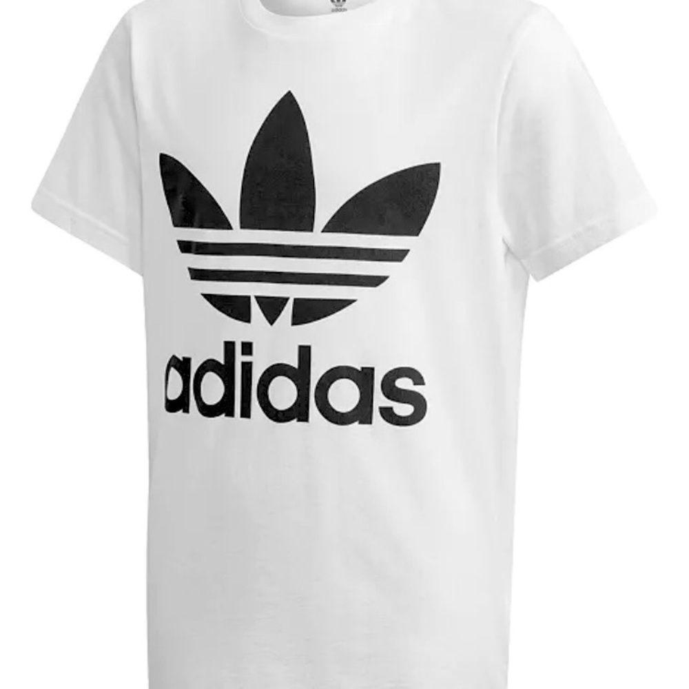Adidas Big Boys Logo-Print Cotton T-Shirt